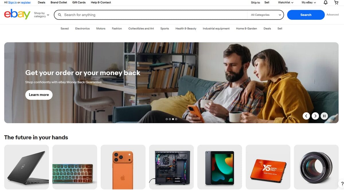 eBay as Shopify dropshipping supplier