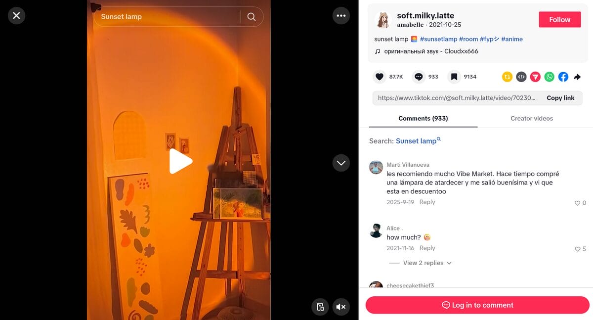 tiktok for checking social media trends for dropshipping