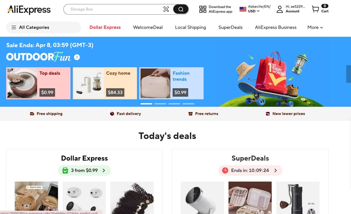 AliExpress to sell on amazon without holding products