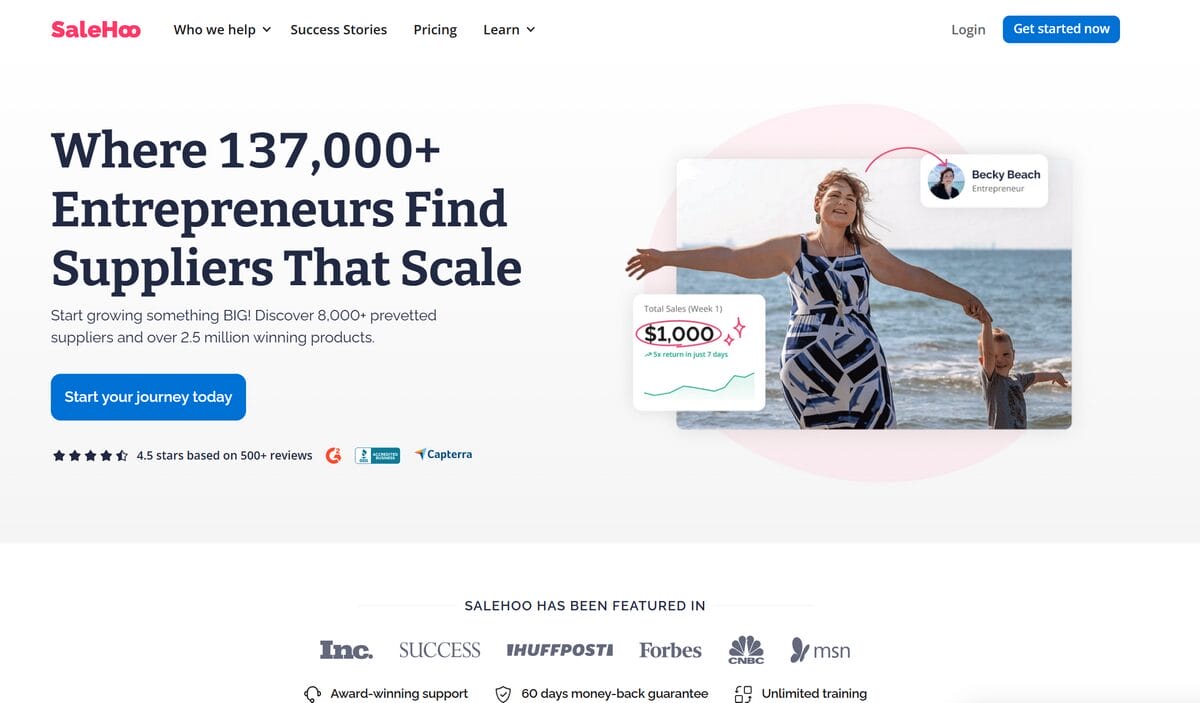 SaleHoo suppliers for amazon