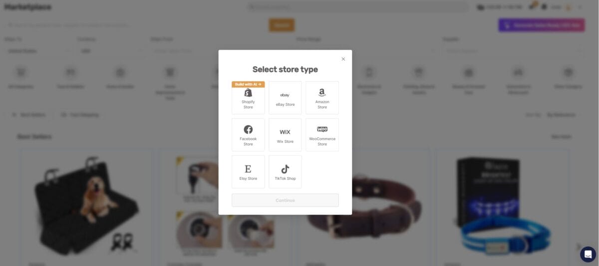 AutoDS connection to TikTok Shop