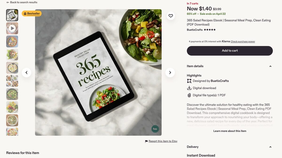 E-books, one of the best digital dropshipping products