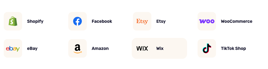 Selling platforms for digital dropshipping products