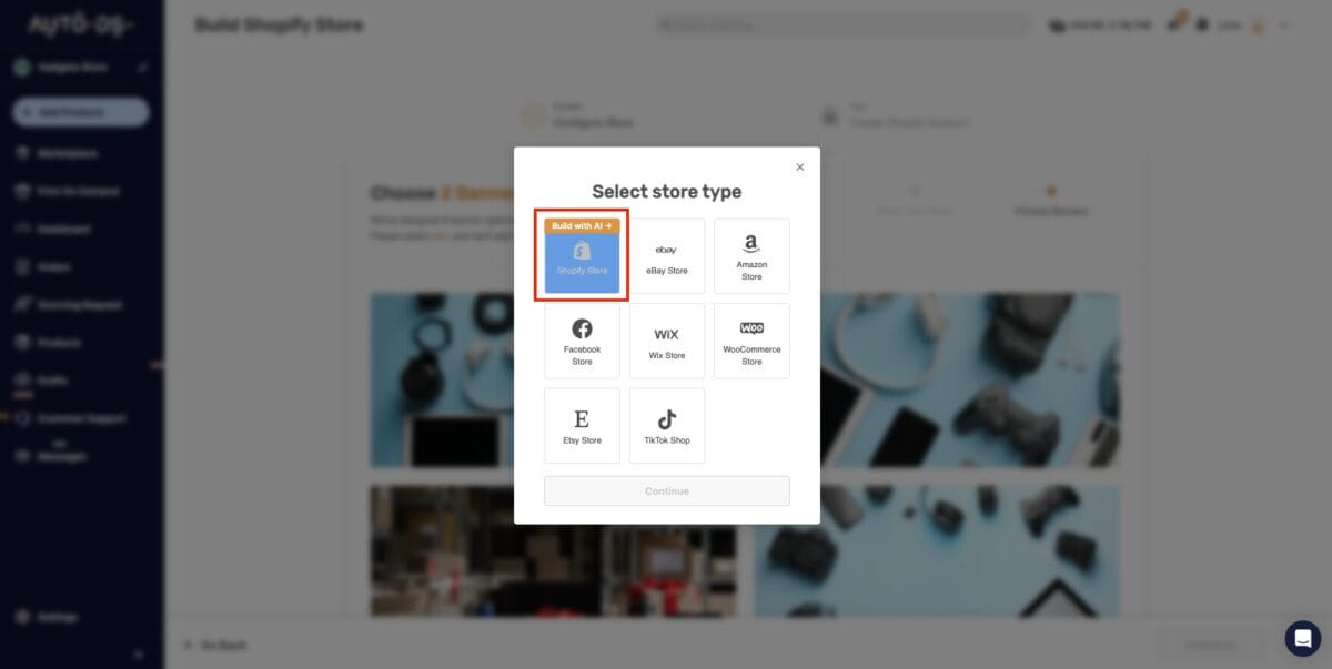 Connect Shopify to AutoDS to dropship CBD products