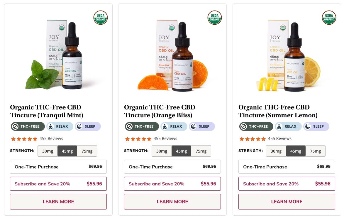 Tinctures for CBD dropshipping
