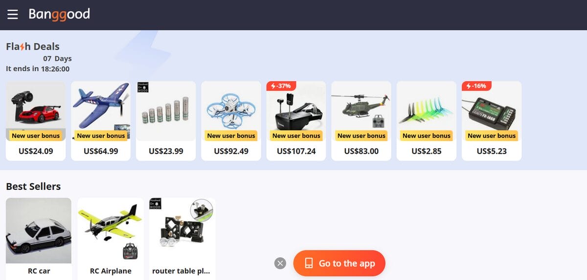 banggood free supplier