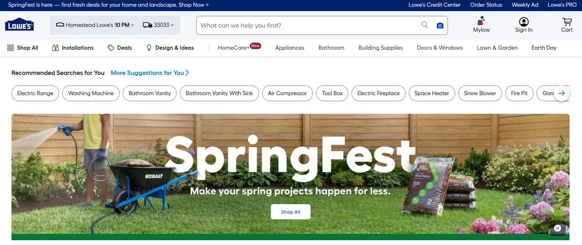 Lowe's top free dropshipping supplier