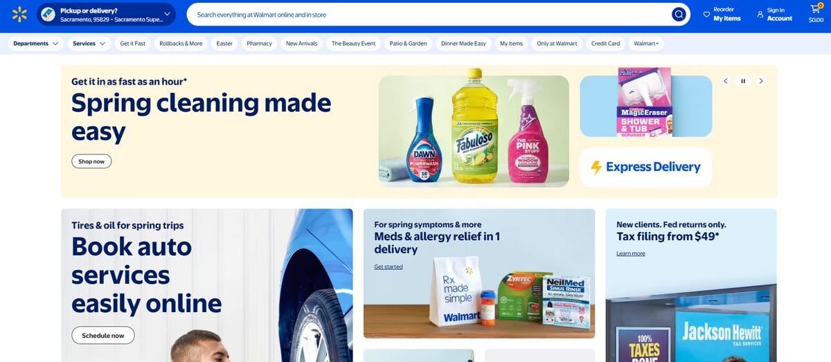 Walmart as dropship vendor