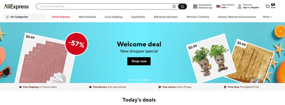 AliExpress dropship vendor