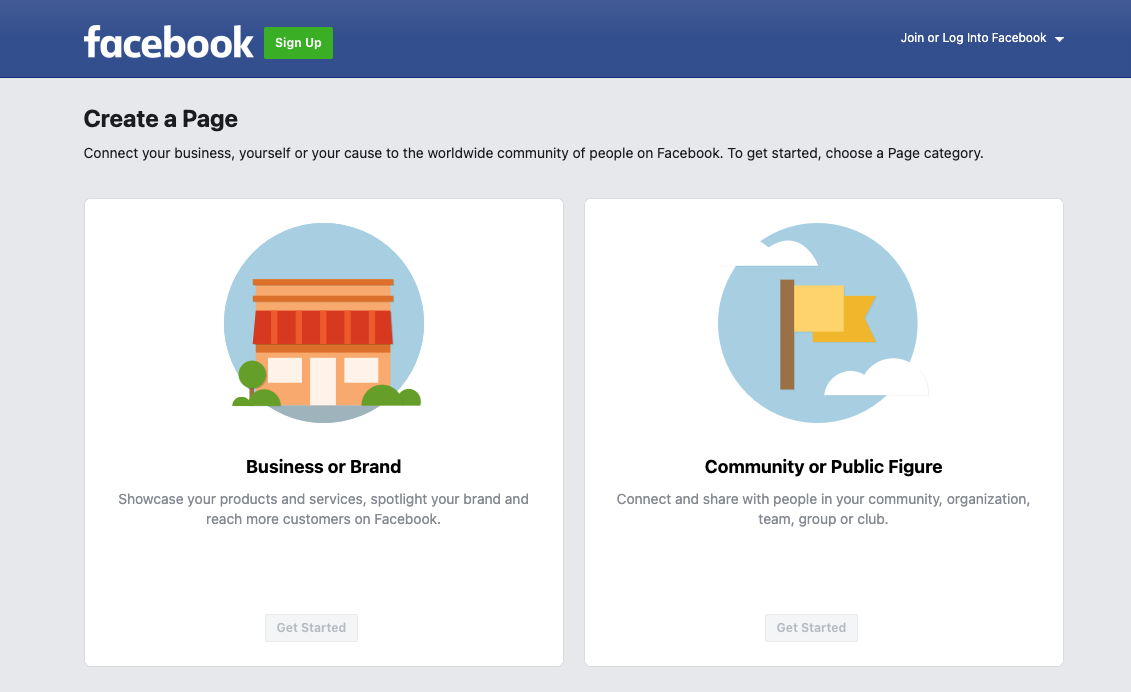 Set up a Facebook business page to post on Facebook Marketplace as a business