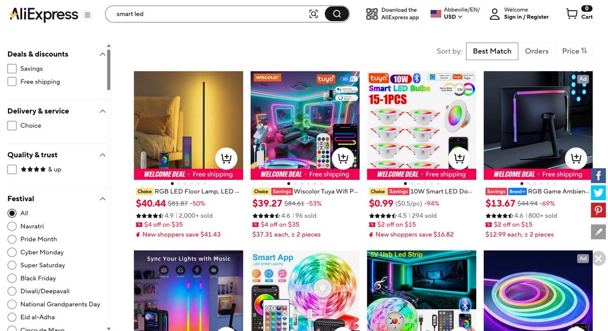 Trending dropshipping niche Smart Home & IoT Devices