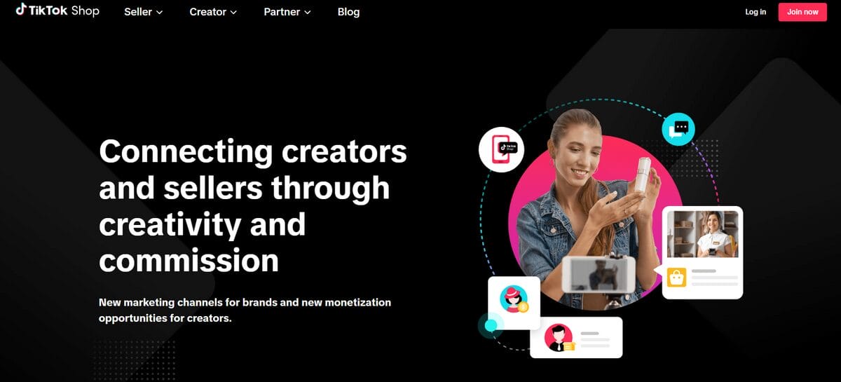 TikTok Shop affiliate program to connect influencers and sellers for e-commerce social media