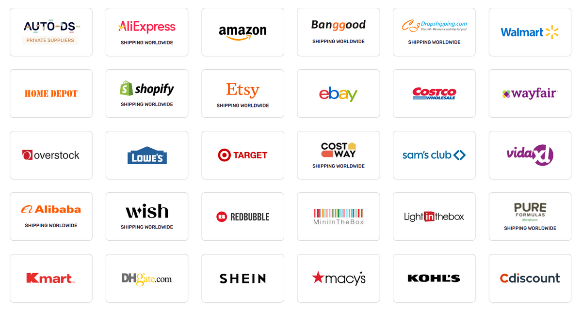 AutoDS global dropshipping suppliers