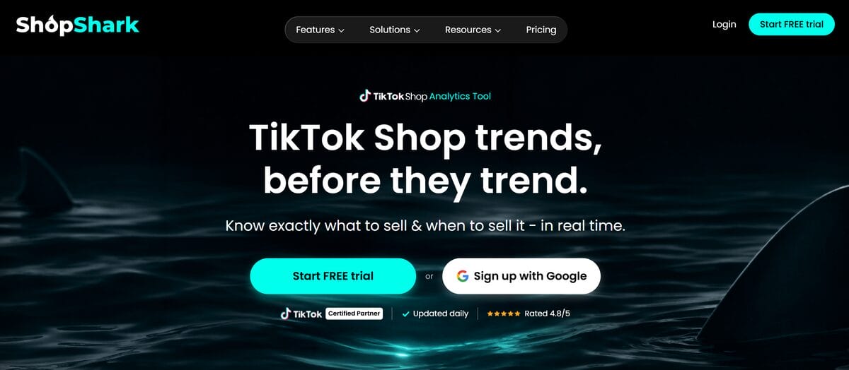 Using ShopShark To Research TikTok Shop Products