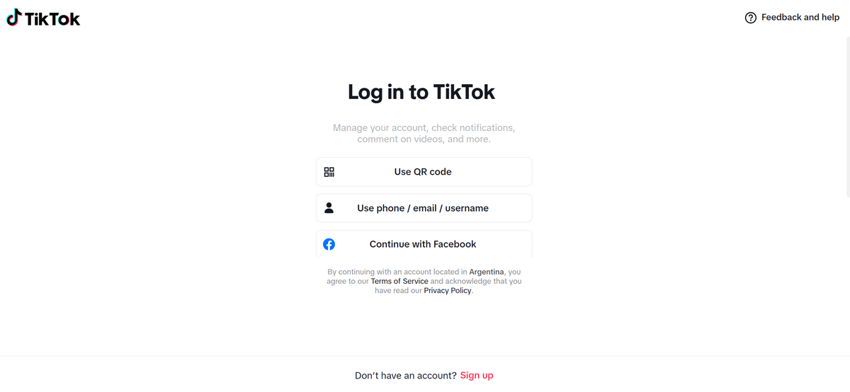 Create a TikTok Shop Account