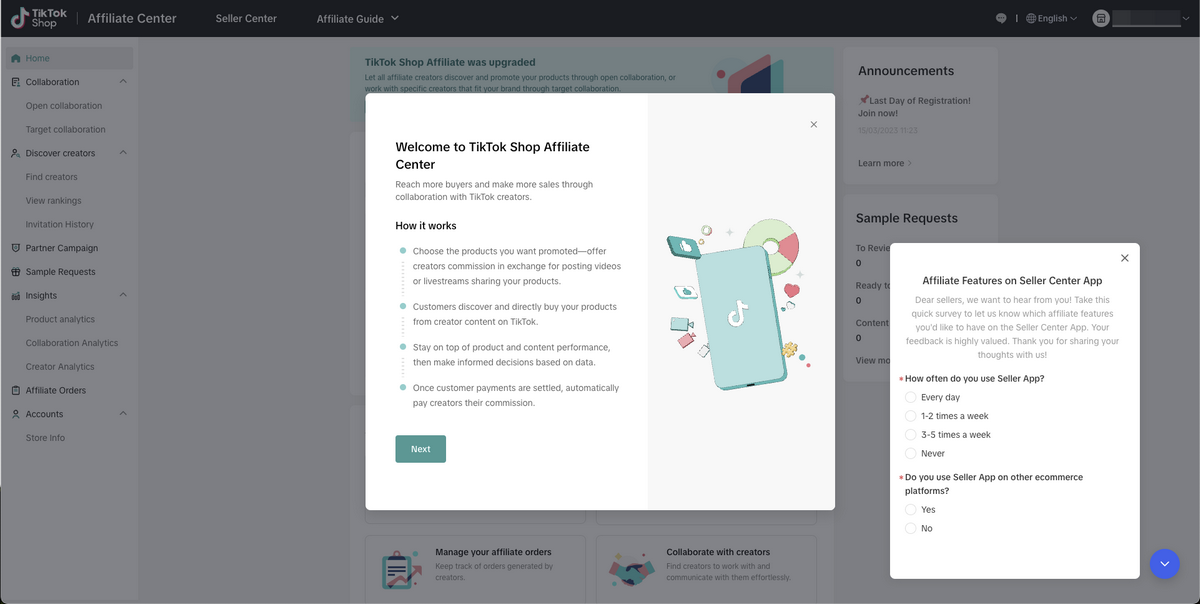 Join the TikTok Shop Affiliate Program