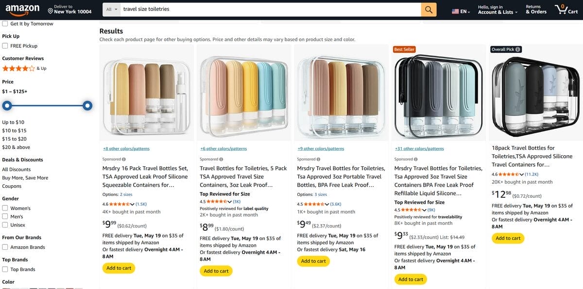 Travel Products For Viral Videos