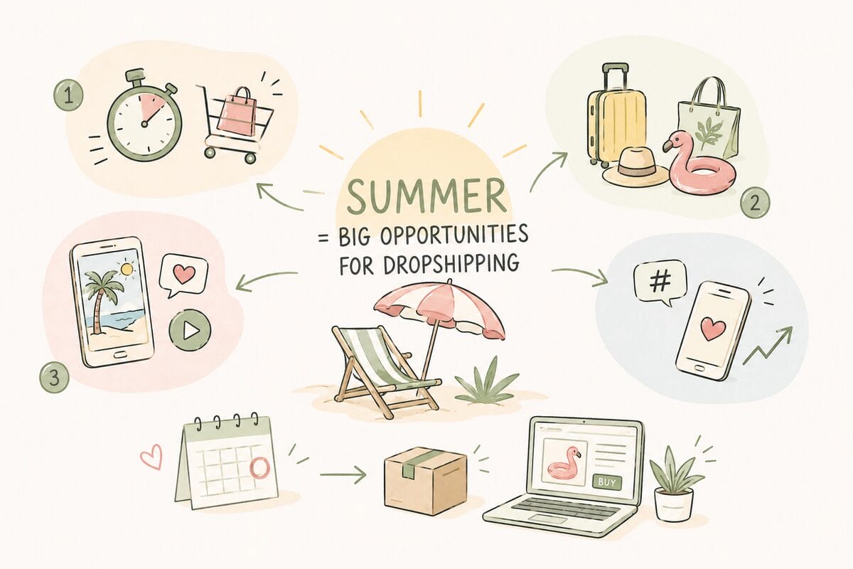 Why Summer Is One of the Best Seasons for Dropshipping