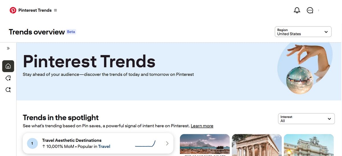 Pinterest trends to find dropshipping business ideas