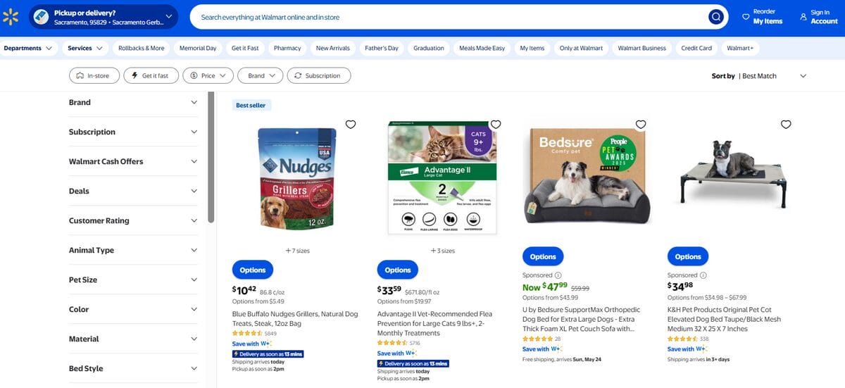 Pet products brand dropshipping idea store