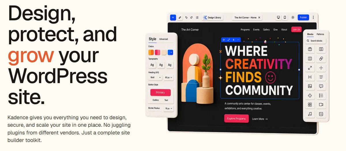 Kadence Best Free Theme for WooCommerce Stores