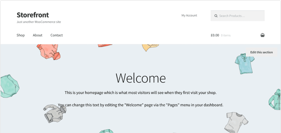 Storefront Best WordPress Theme for WooCommerce Beginners