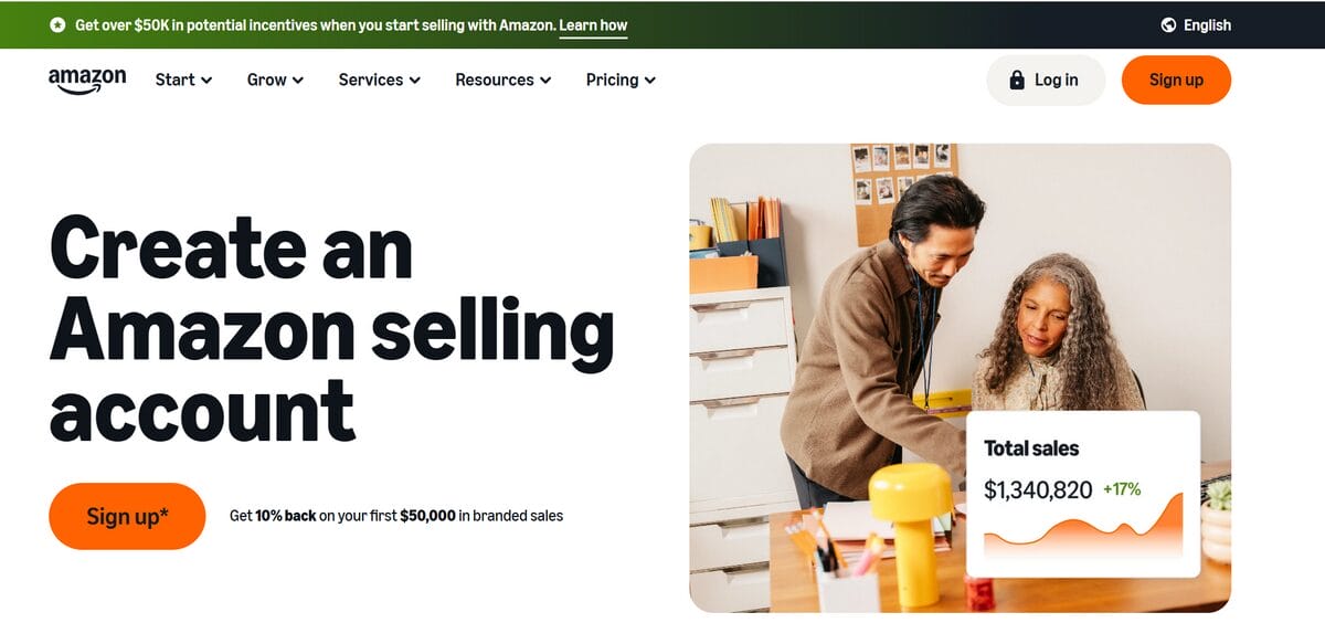 Create an Amazon Seller Account