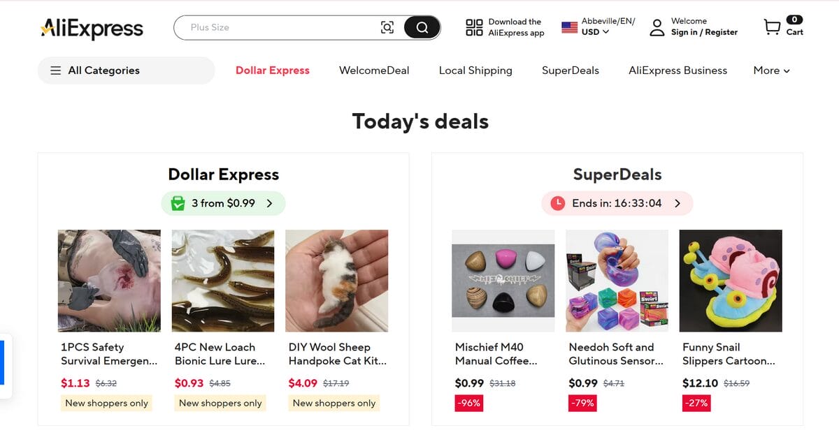 AliExpress Trending Products