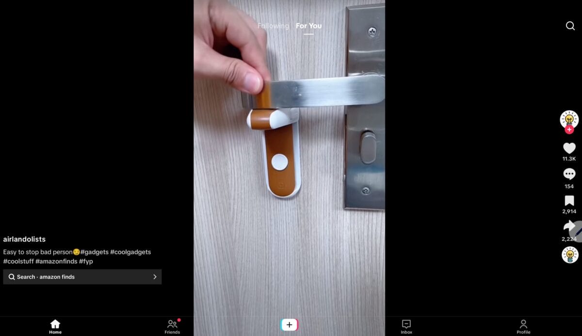 Child-Safe Door Handle Lock TikTok Review For July