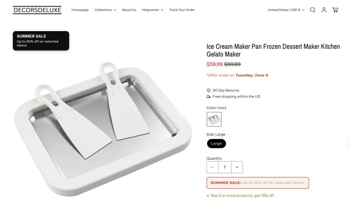 Rolled Ice Cream Maker Top Items For Dropshipping July