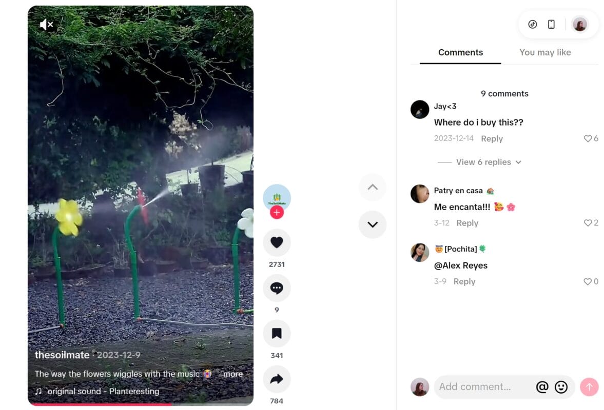 Dancing Daisy Garden Sprinkler Top Products For Dropshipping in July