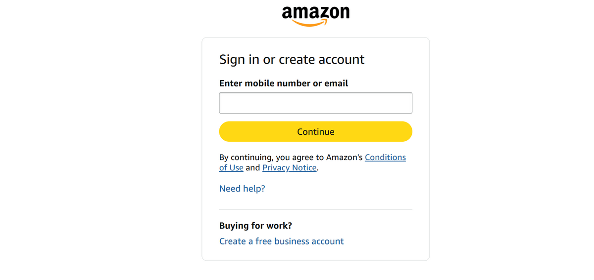 Create Amazon Account for Selling Online