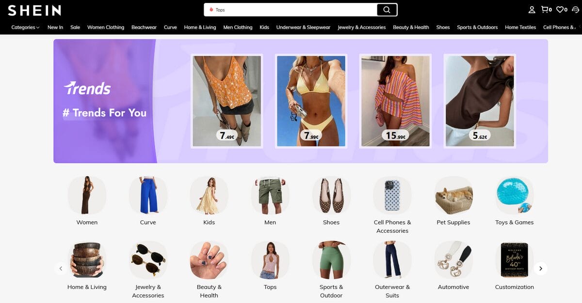 shein bag dropshipping supplier