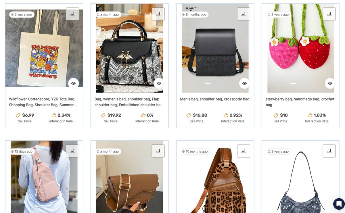 accessories from the autods trending products feature for dropshippping
