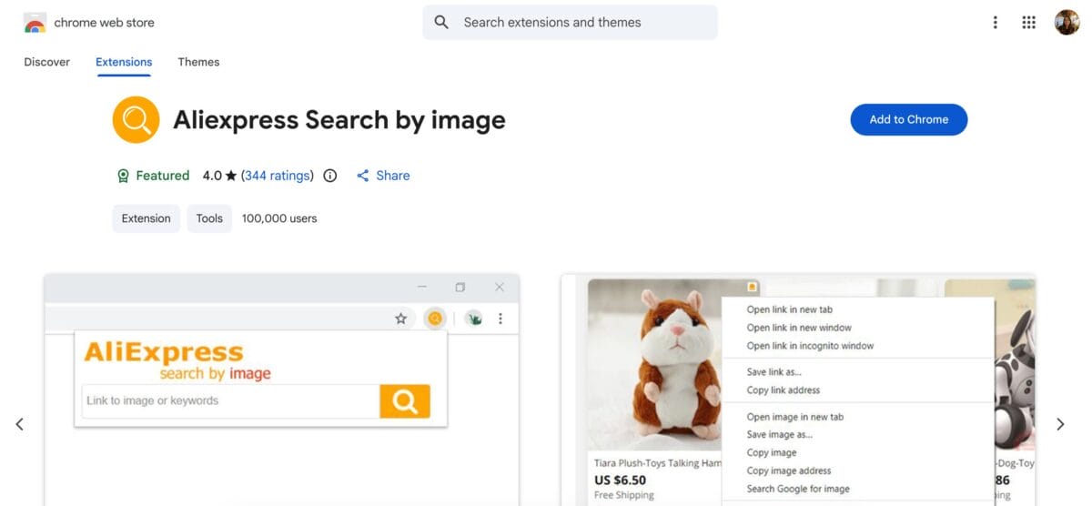 aliexpress search by image