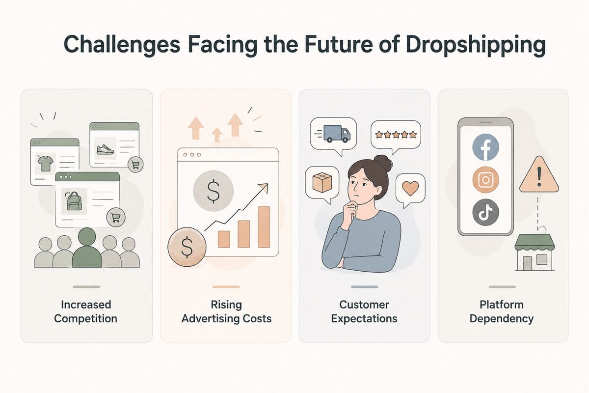 Challenges facing the future of dropshipping