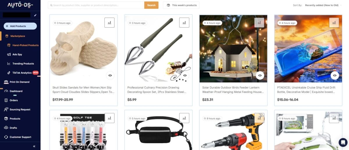 AutoDS marketplace research tools for Q4 dropshipping