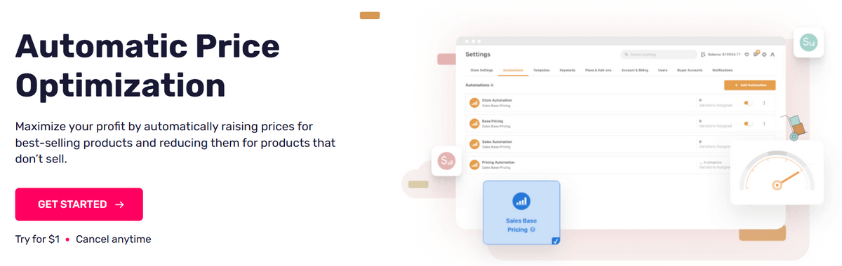 AutoDS dynamic pricing feature for holiday dropshipping