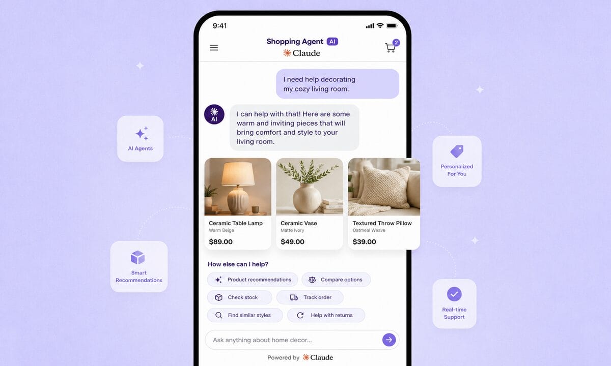 AI agent for ecommerce with Claude and AutoDS