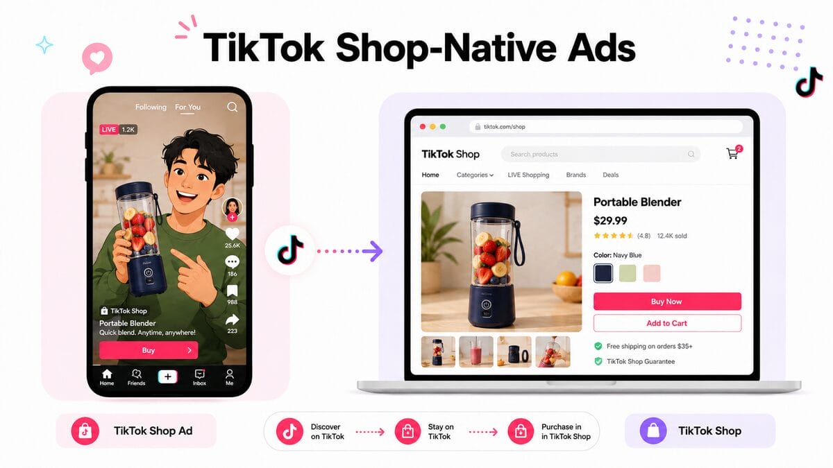 TikTok Ads for dropshipping in TikTok Shop