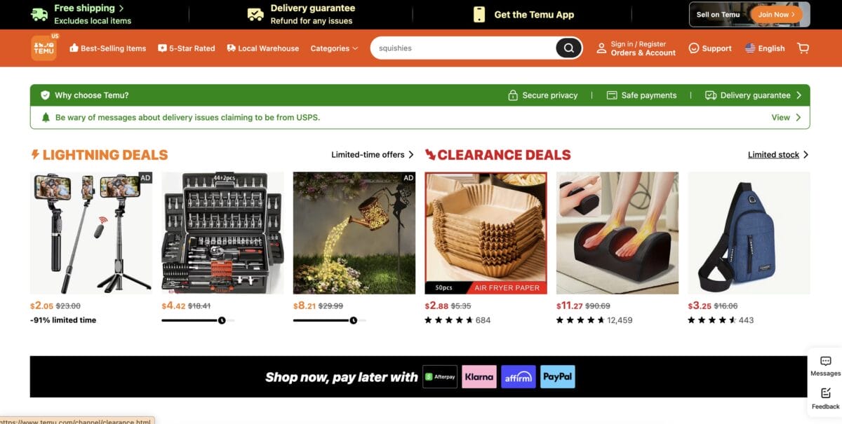 eBay Dropshipping Supplier Temu