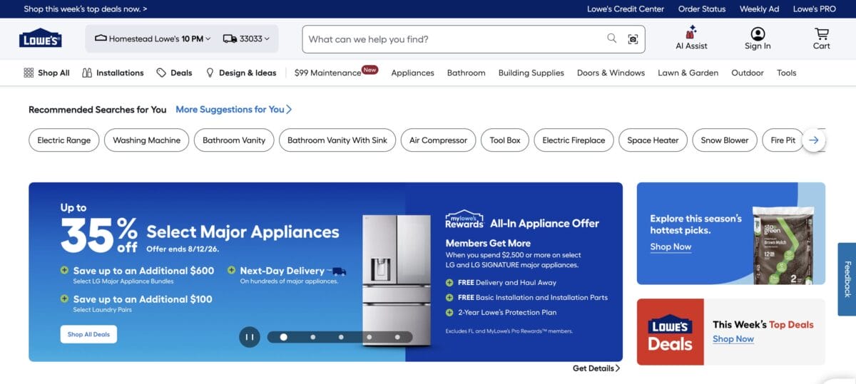 eBay Dropshipping Supplier Lowe's
