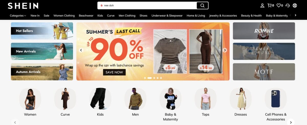 eBay Dropshipping Supplier Shein