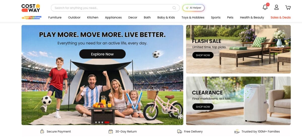 Costway Canada for dropshipping