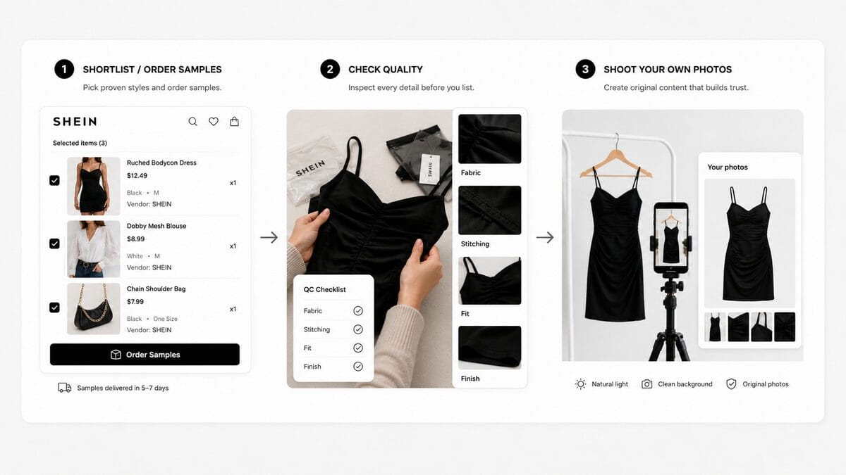 order samples on shein