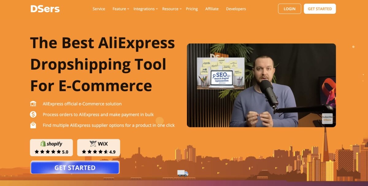 DSers, one of Shopify dropshipping suppliers