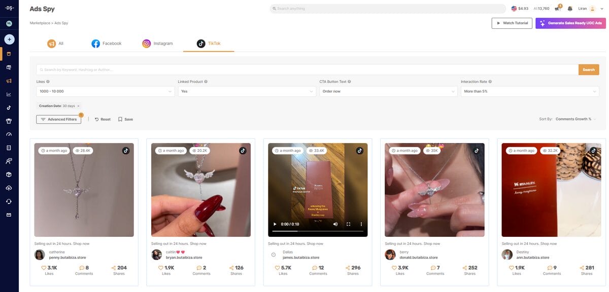 AutoDS Ads Spy Tools