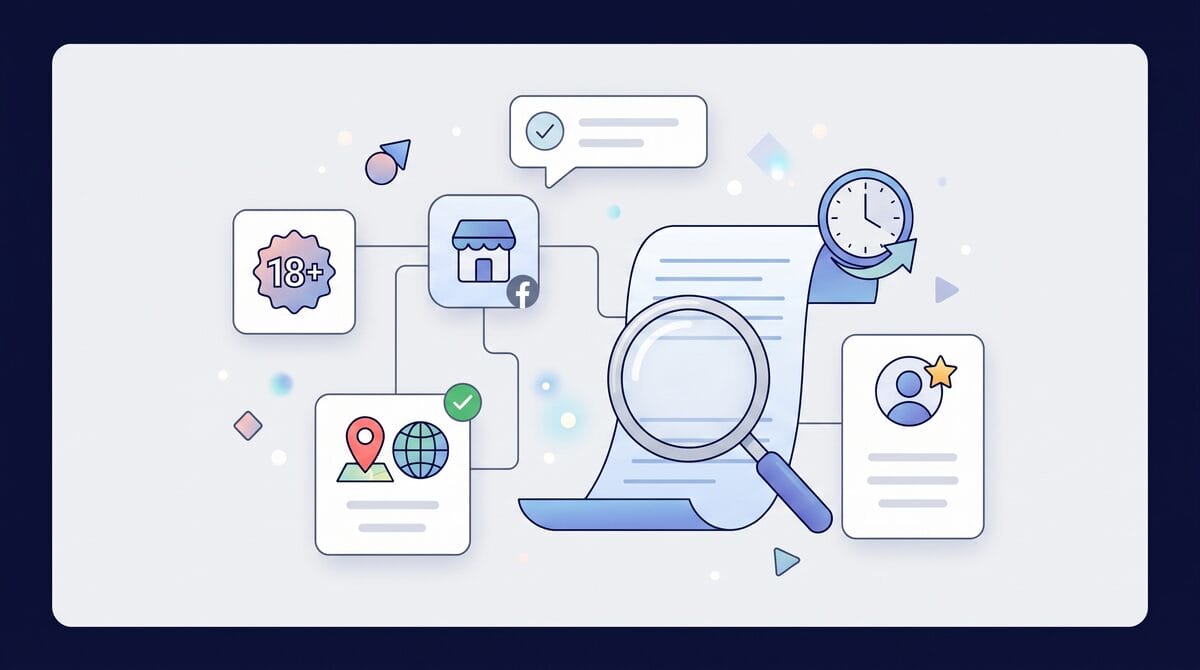AutoDS Facebook Marketplace requirements and policies for 2026