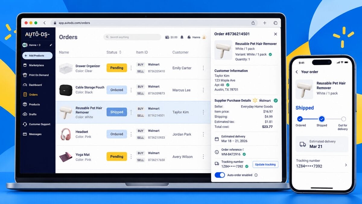 Fulfill Customer Orders With AutoDS