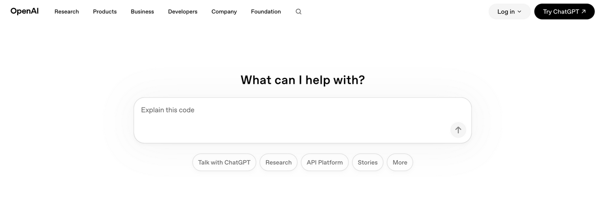 ChatGPT AI expertise services for AI work